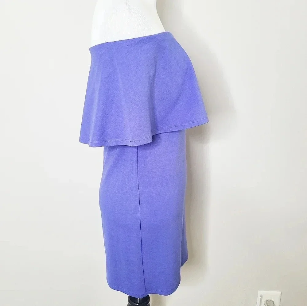 NWT Lovers + Friends Revolve Purple Mini Dress M - Picture 3 of 8
